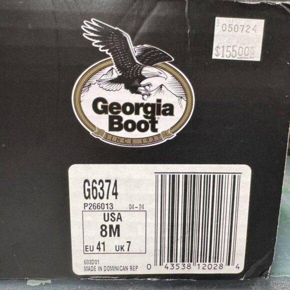 Georgia Boot Men’s “Georgia Giant” Work Shoes – Size 8 M (Model G6374) main image 2